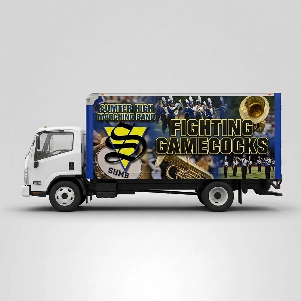 Box Truck wrap concept