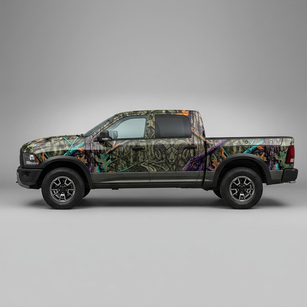2015 Ram 1500 Laramie wrap concept