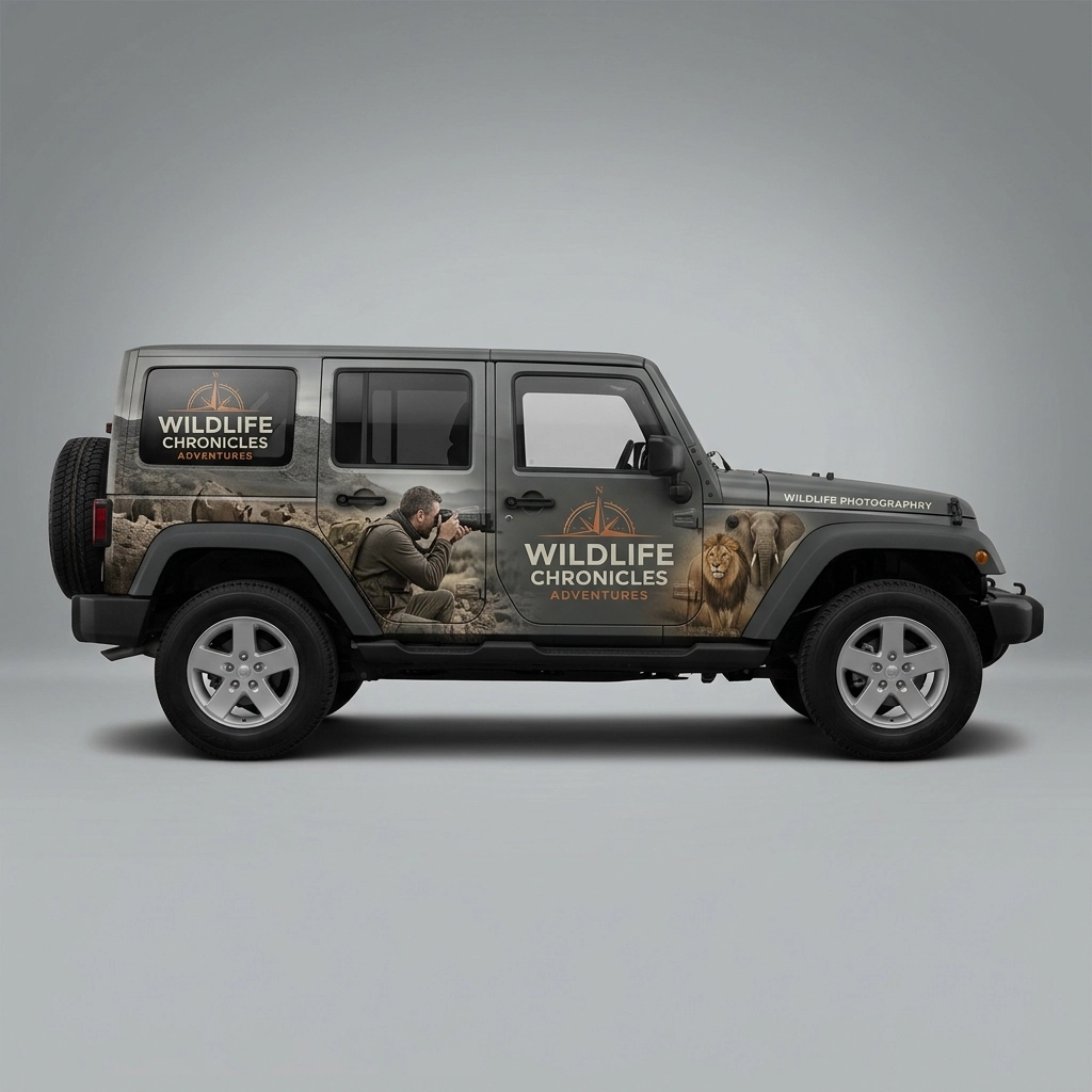 2013 Jeep Wrangler Sport wrap concept