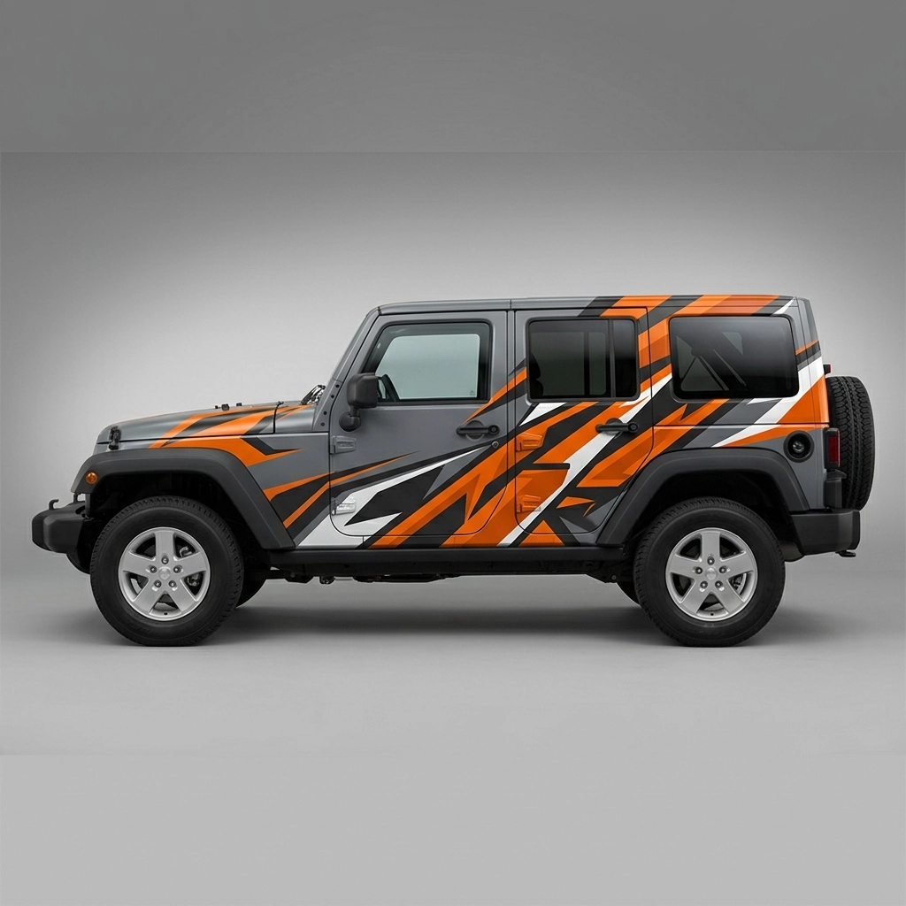 2013 Jeep Wrangler Sport wrap concept