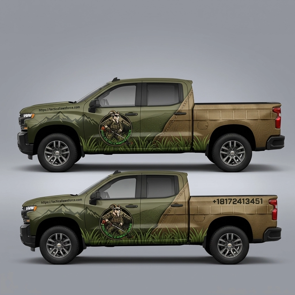 2020 Chevrolet Silverado 1500 RST wrap concept