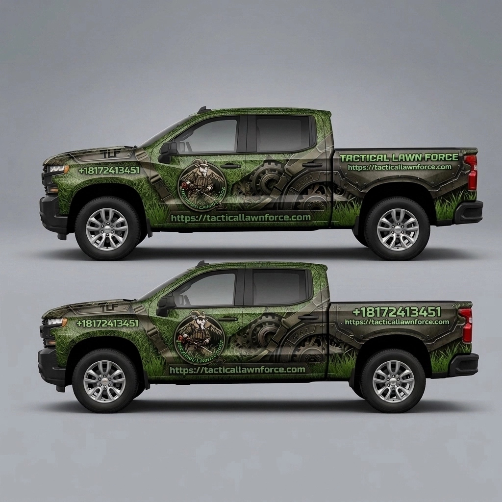 2020 Chevrolet Silverado 1500 RST wrap concept