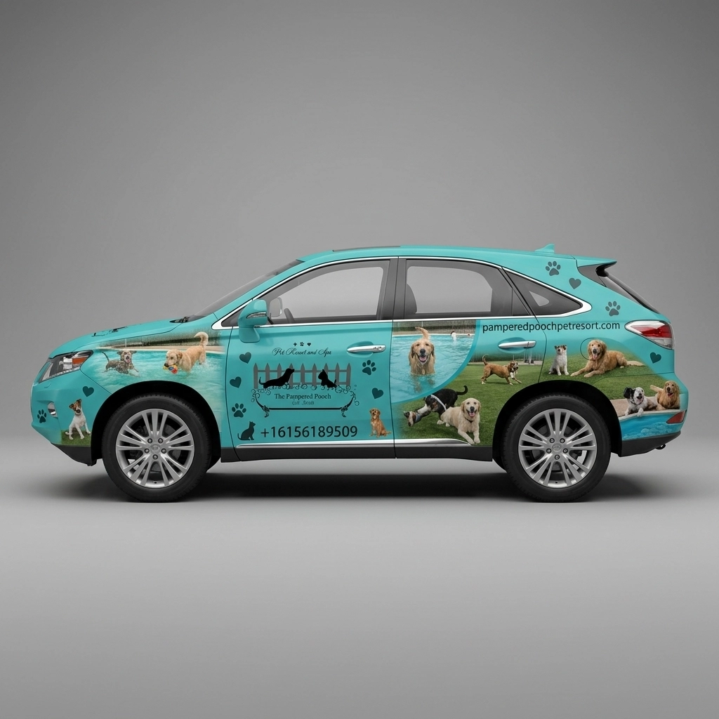 2013 Lexus RX350 Base wrap concept