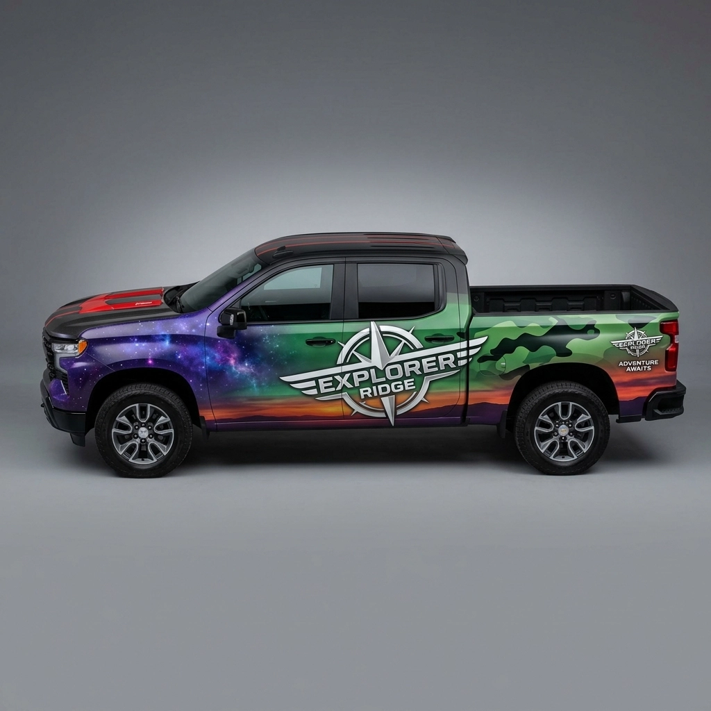 2025 Chevrolet Silverado 1500 LT Trail Boss wrap concept