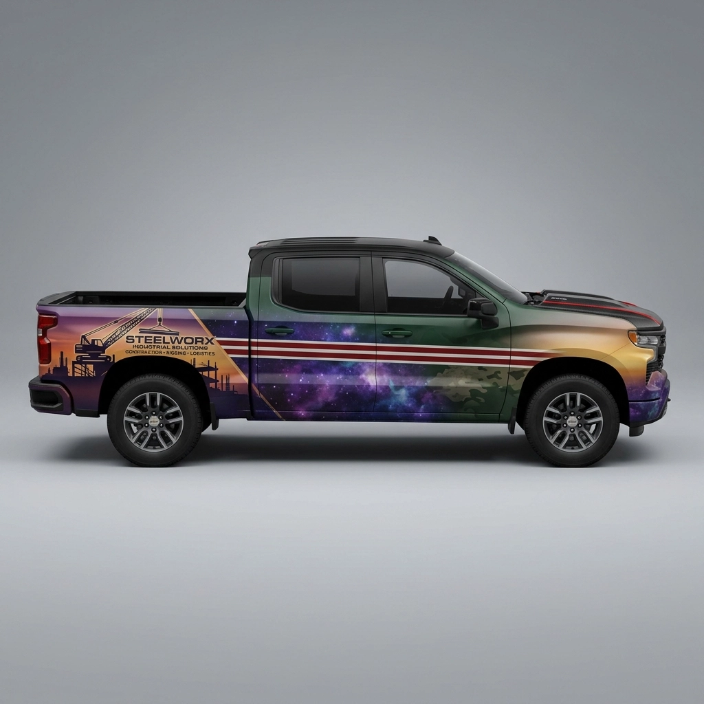 2025 Chevrolet Silverado 1500 LT Trail Boss wrap concept
