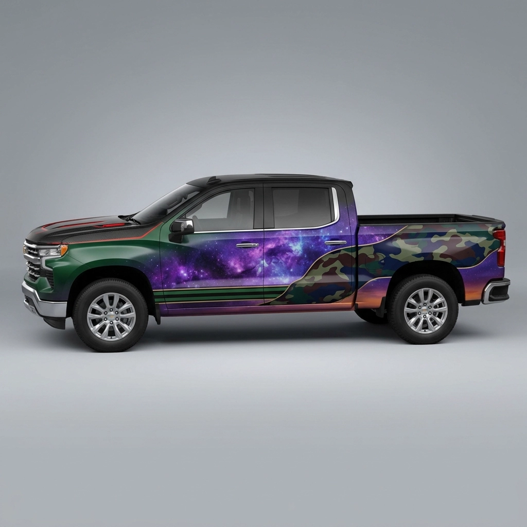 2025 Chevrolet Silverado 1500 LT Trail Boss wrap concept