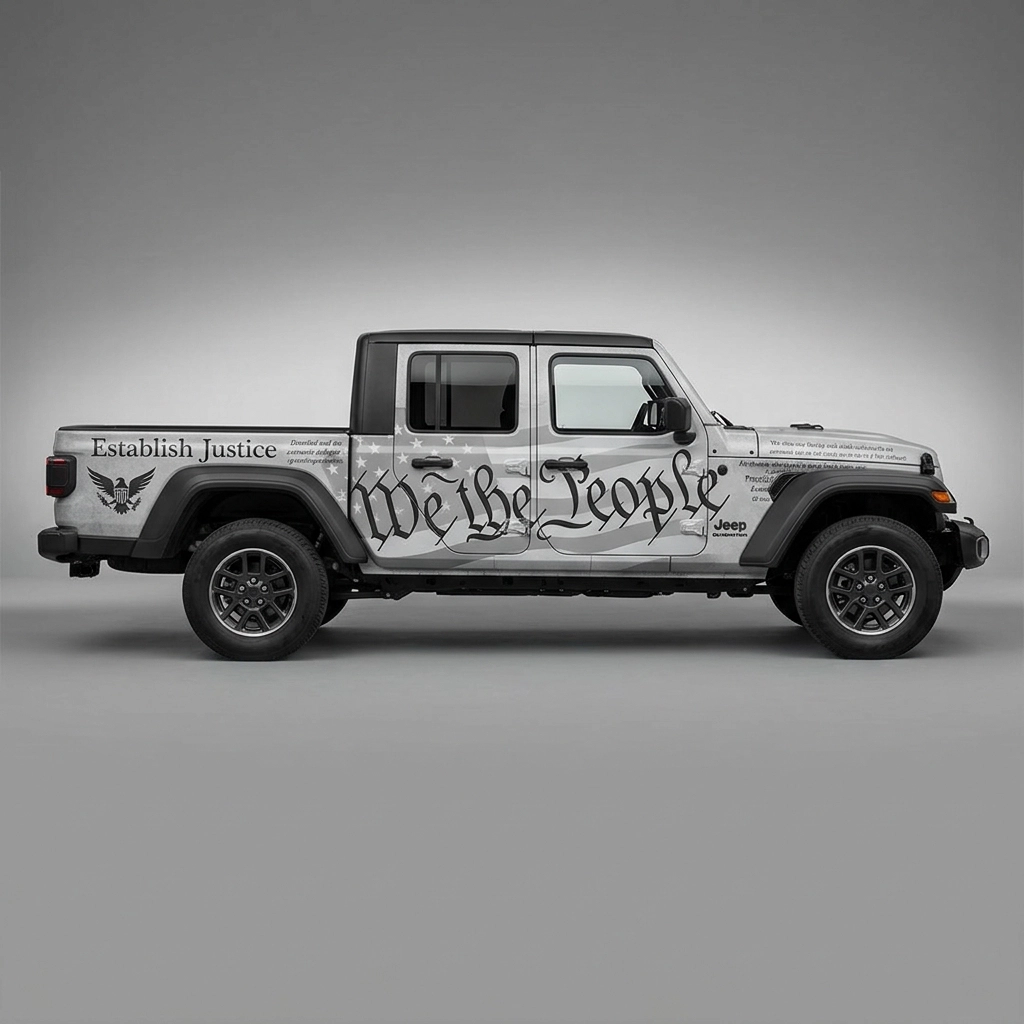 2020 Jeep Gladiator Sport wrap concept