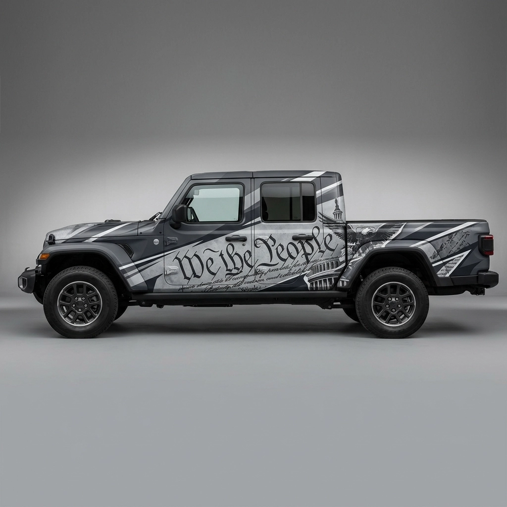 2020 Jeep Gladiator Sport wrap concept