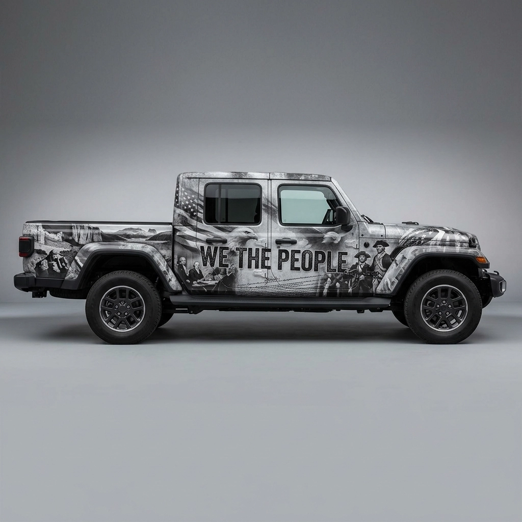 2020 Jeep Gladiator Sport wrap concept