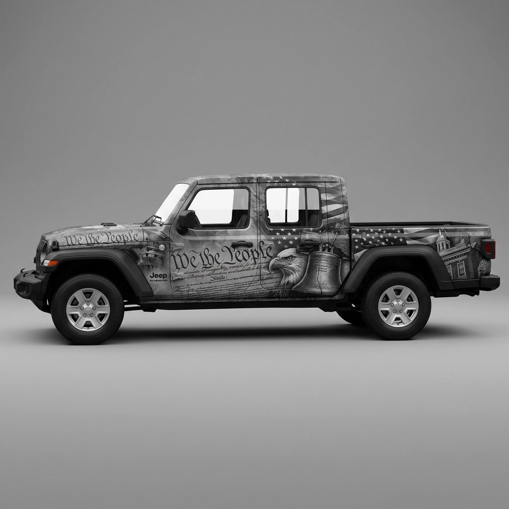 2020 Jeep Gladiator Sport wrap concept