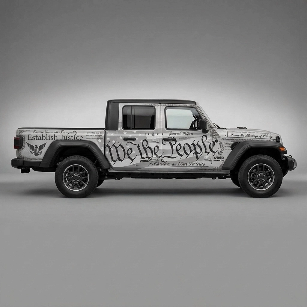 2020 Jeep Gladiator Sport wrap concept