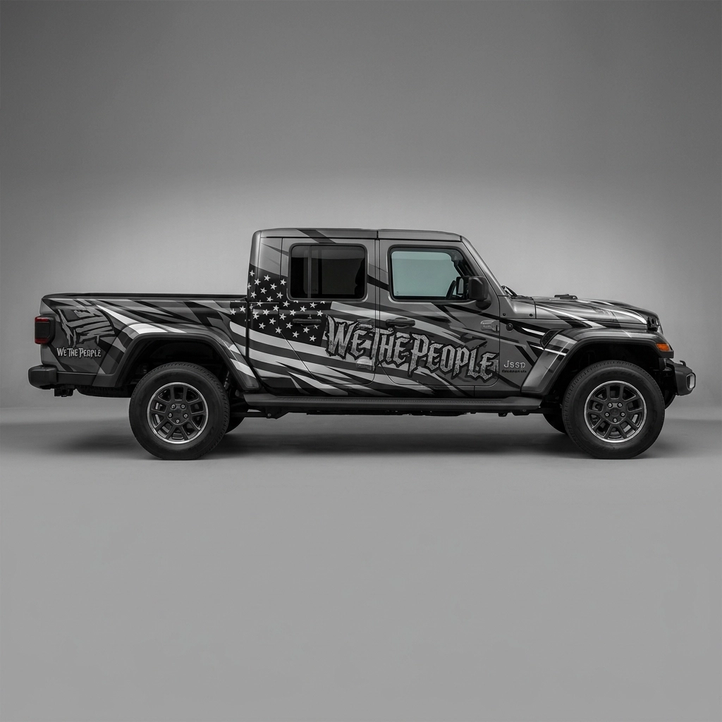 2020 Jeep Gladiator Sport wrap concept