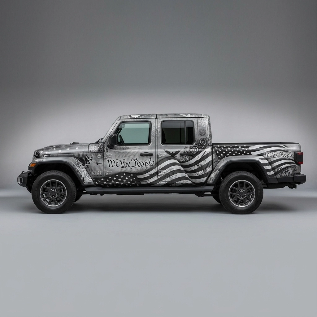 2020 Jeep Gladiator Sport wrap concept
