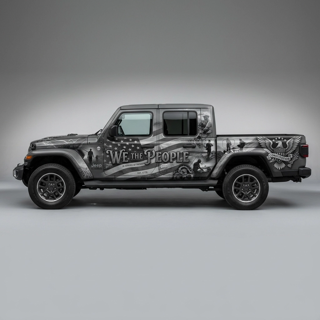 2020 Jeep Gladiator Sport wrap concept