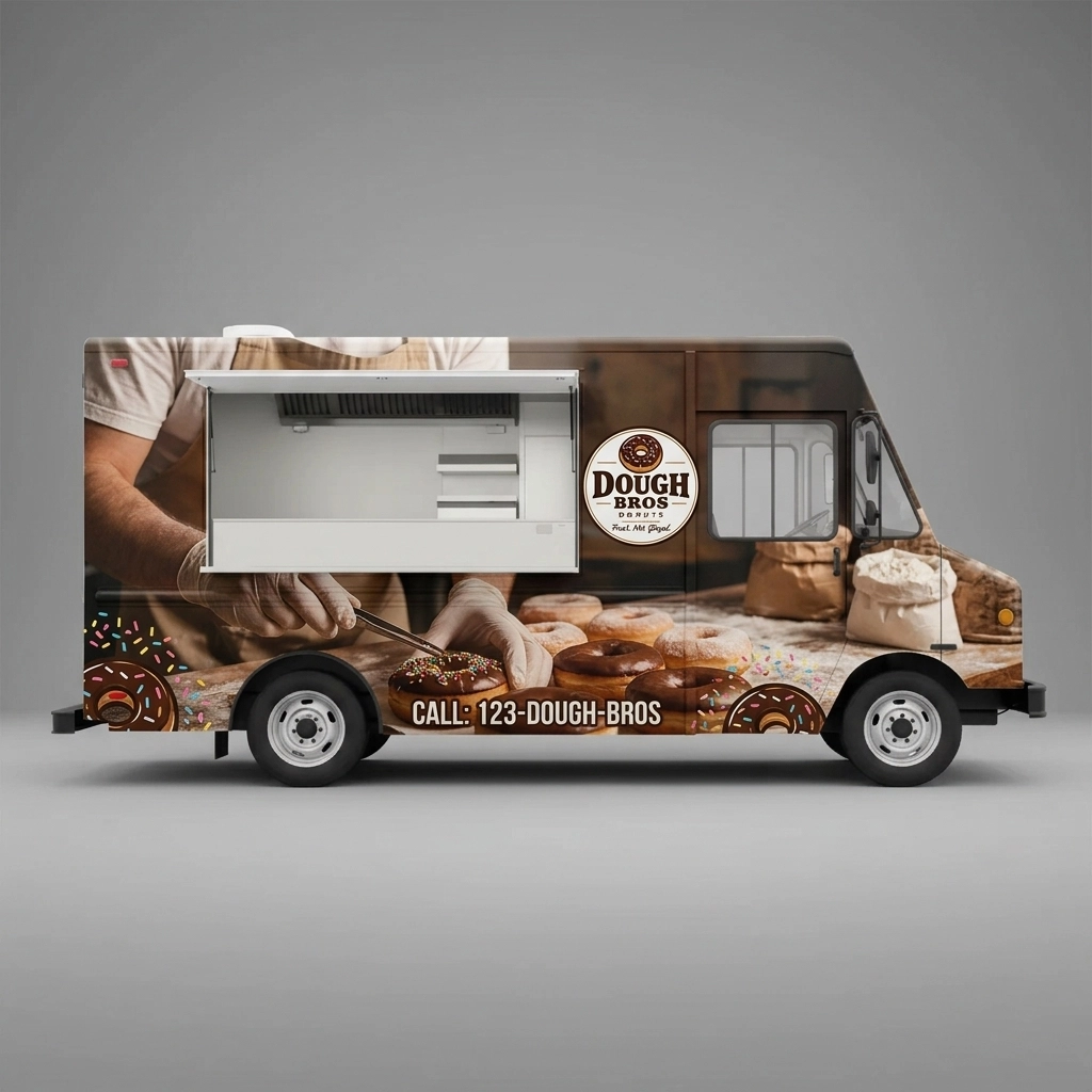 Food Truck wrap concept