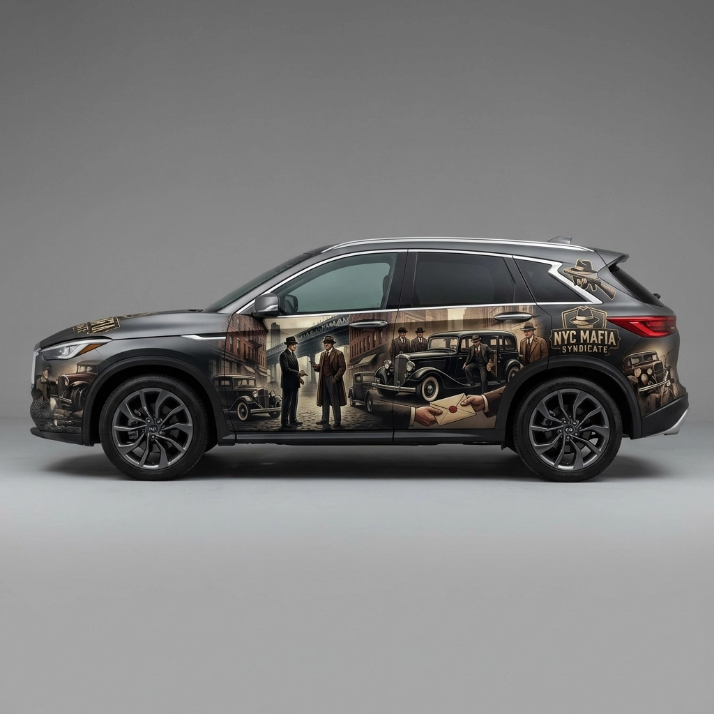 2025 INFINITI QX50 Sport wrap concept