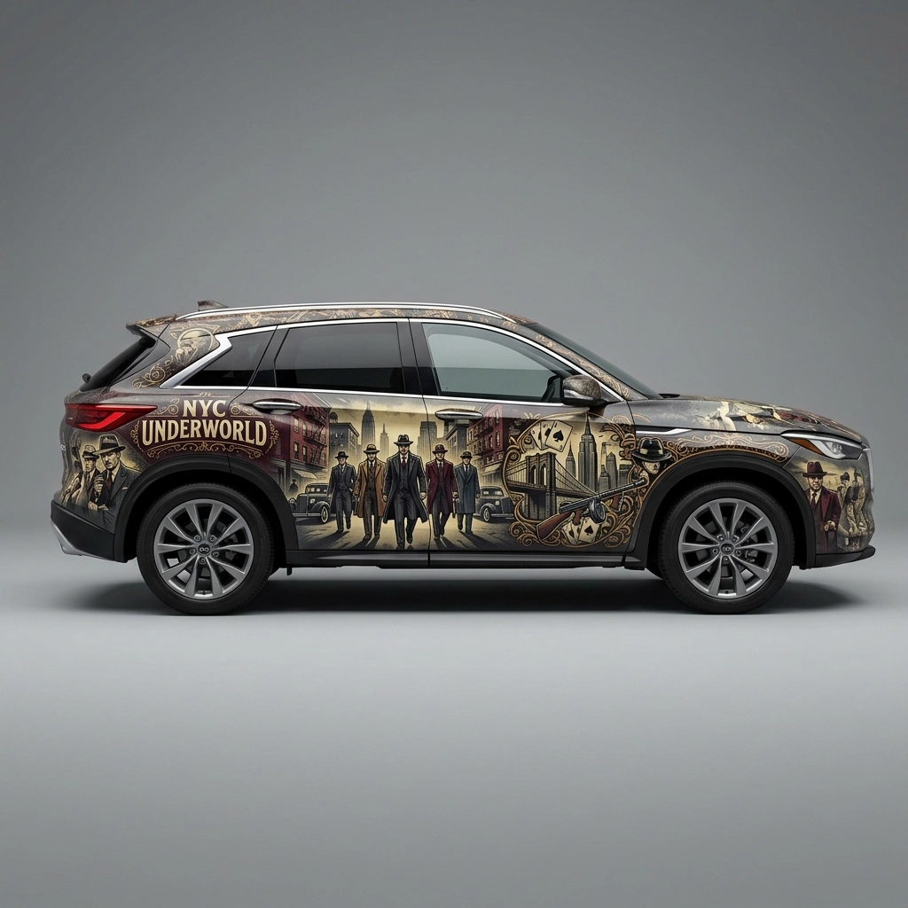 2025 INFINITI QX50 Sport wrap concept