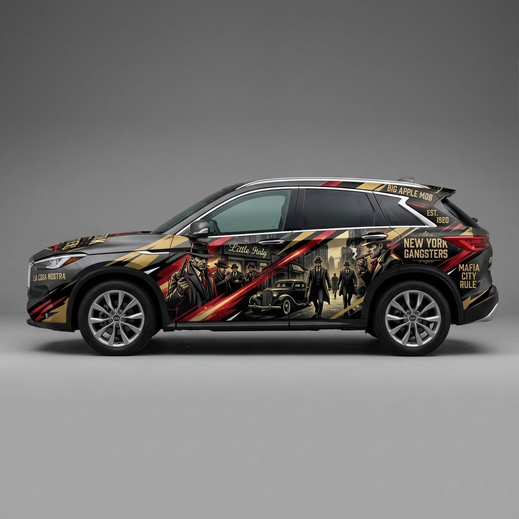 2025 INFINITI QX50 Sport wrap concept