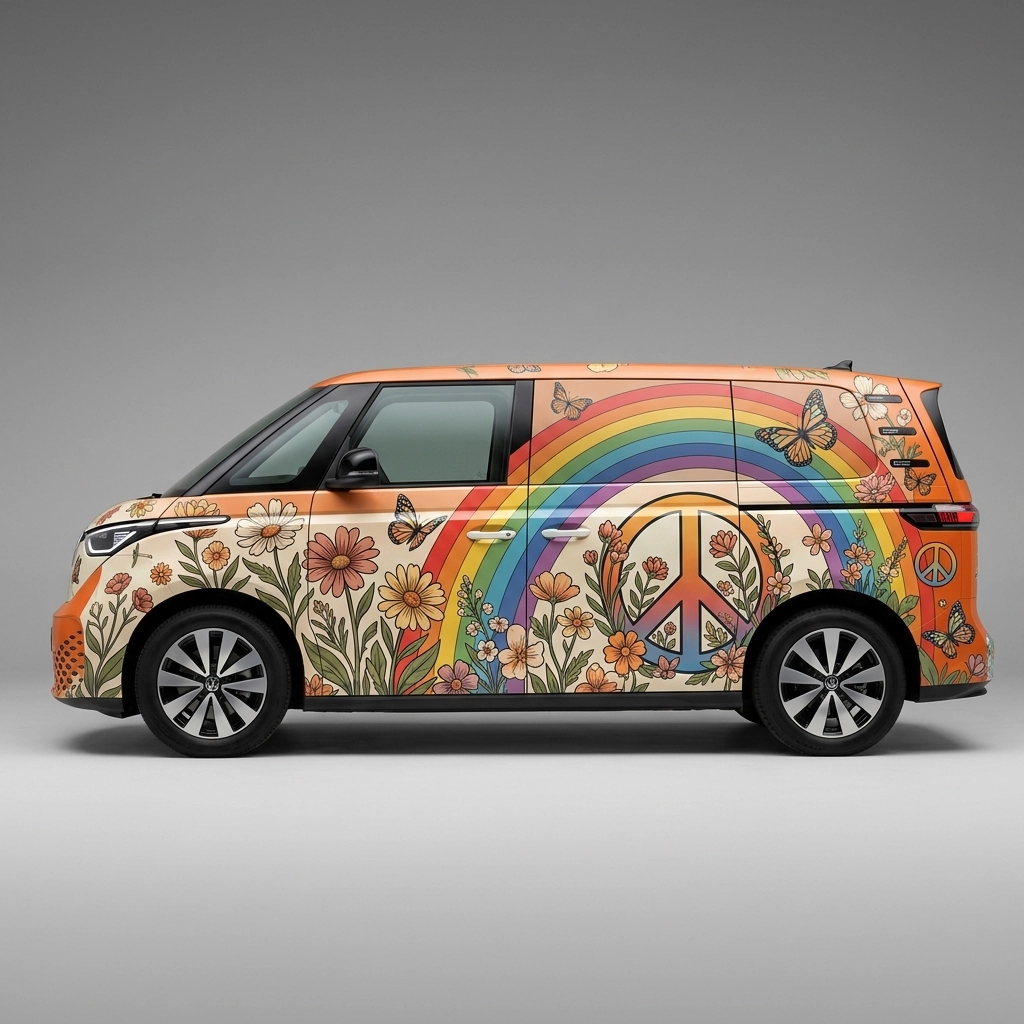 2025 Volkswagen ID. Buzz Pro S Plus wrap concept