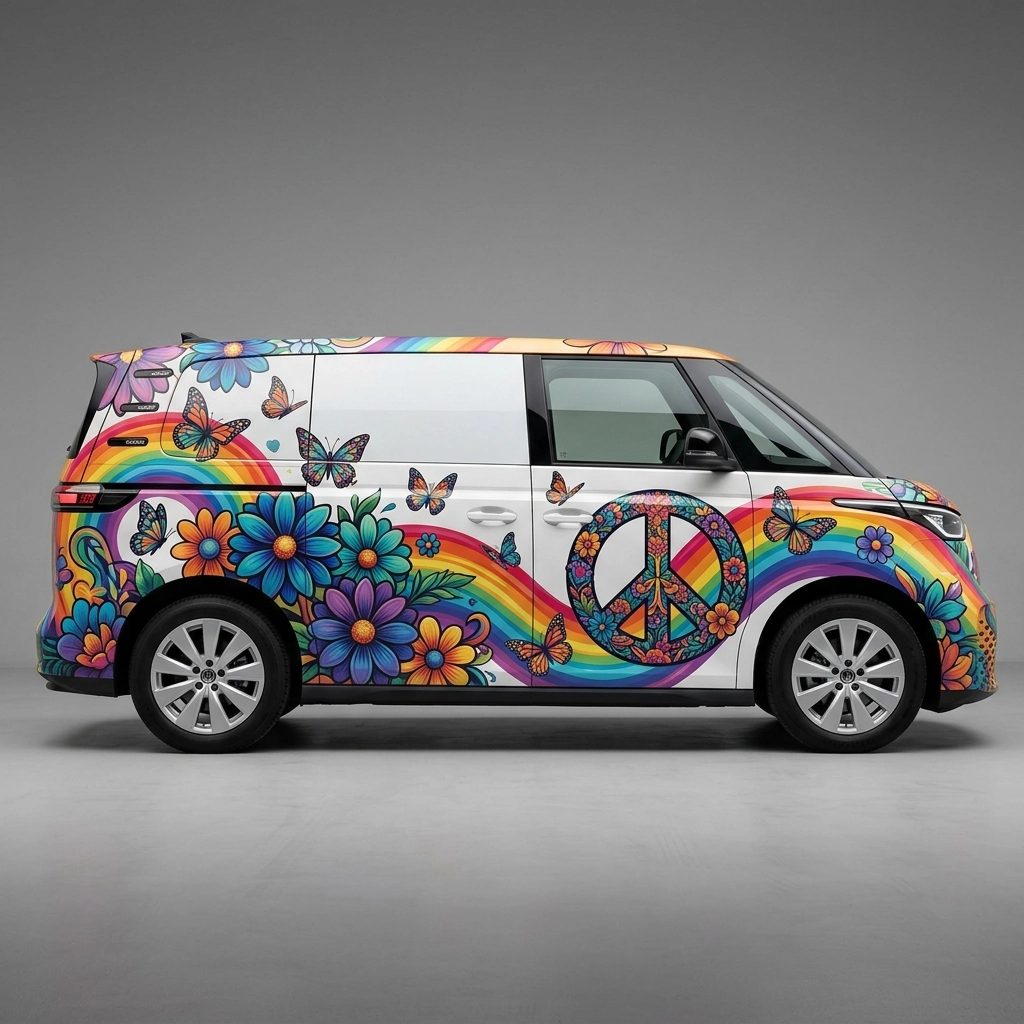 2025 Volkswagen ID. Buzz Pro S Plus wrap concept