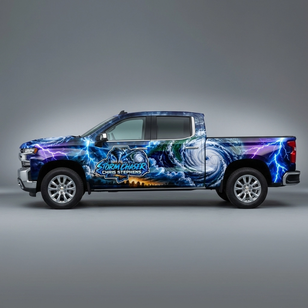 2019 Chevrolet Silverado 1500 LT wrap concept