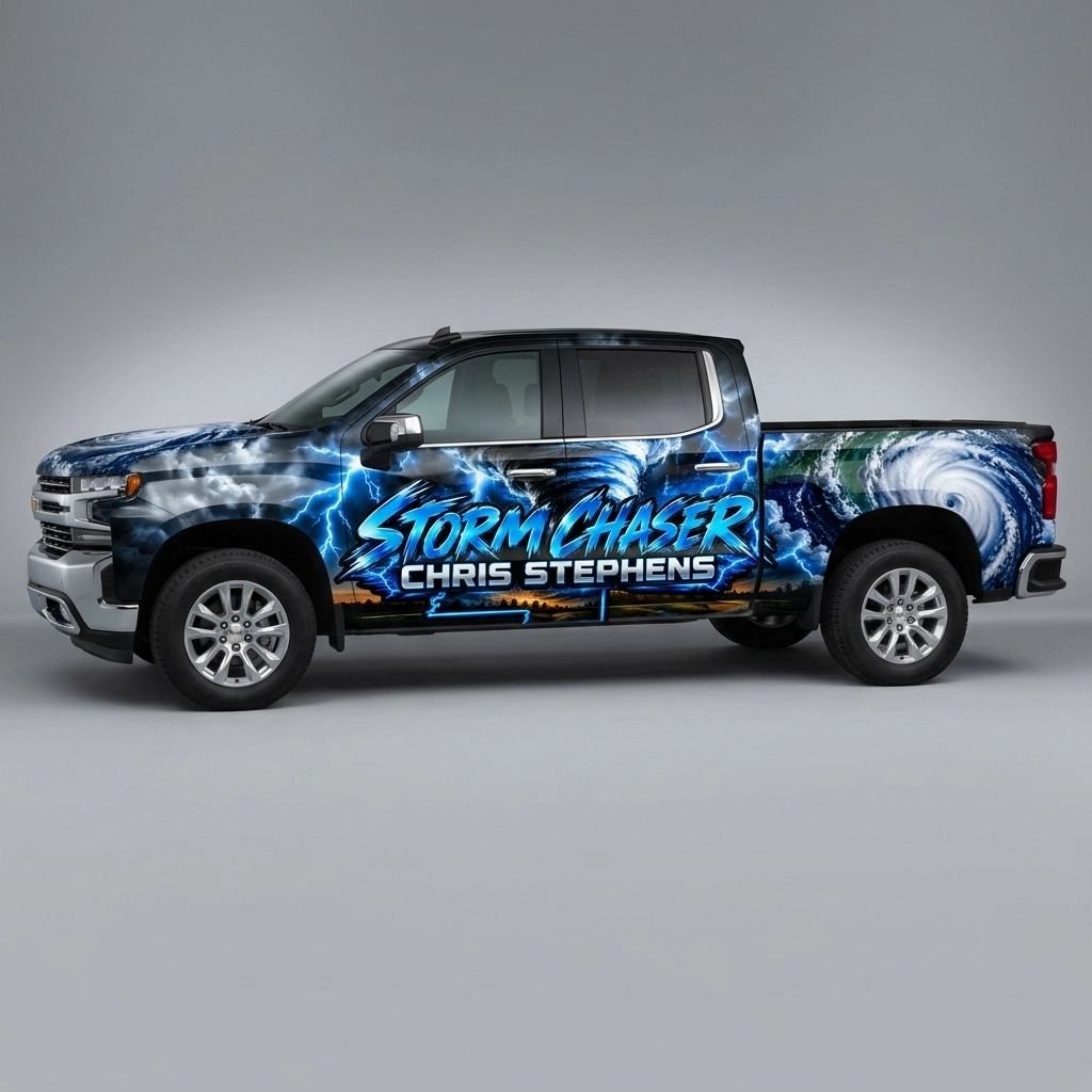 2019 Chevrolet Silverado 1500 LT wrap concept