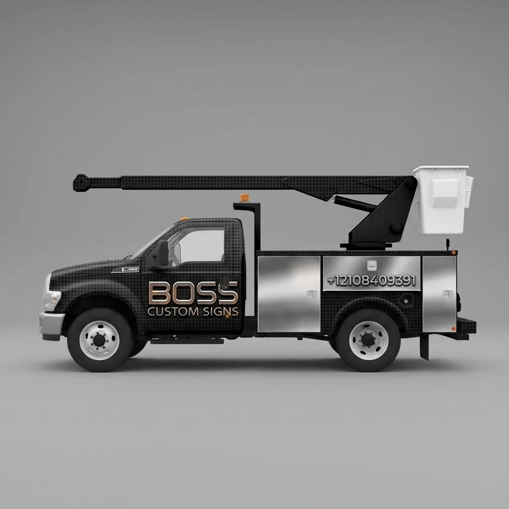 Bucket Truck wrap concept