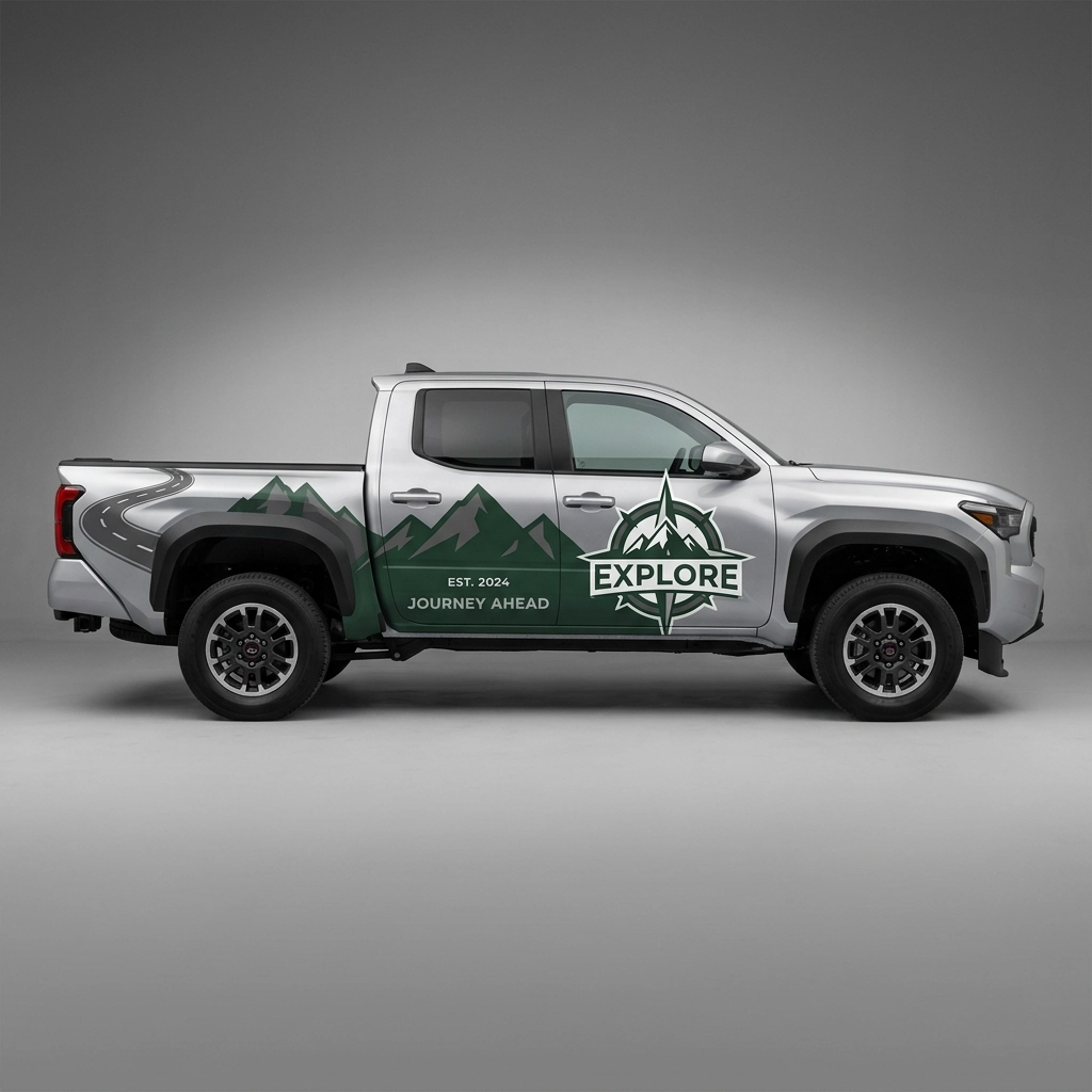 2024 Toyota Tacoma TRD Sport wrap concept