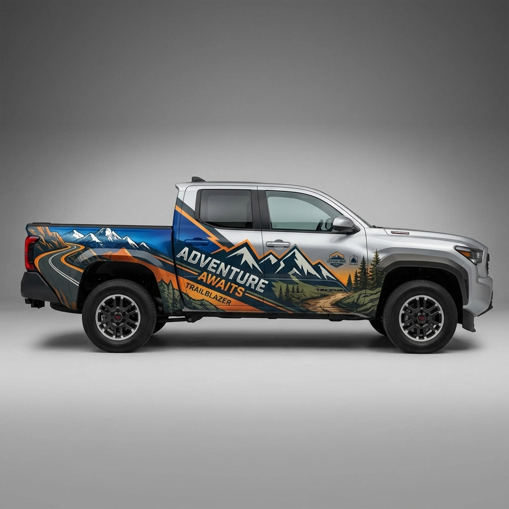 2024 Toyota Tacoma TRD Sport wrap concept