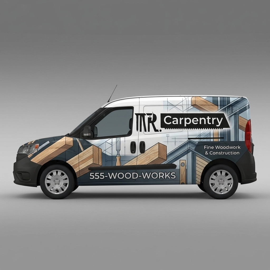 2017 Ram ProMaster City Tradesman wrap concept