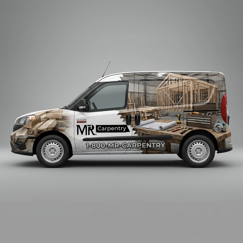 2017 Ram ProMaster City Tradesman wrap concept