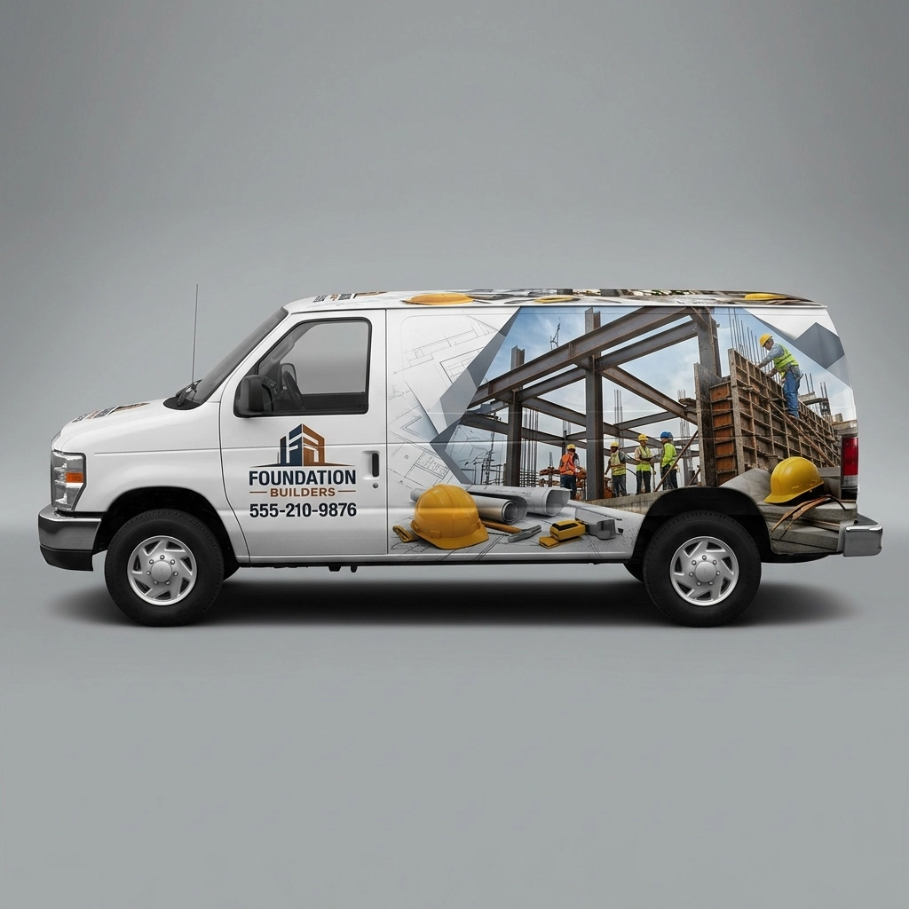 2013 Ford E-250 Base wrap concept