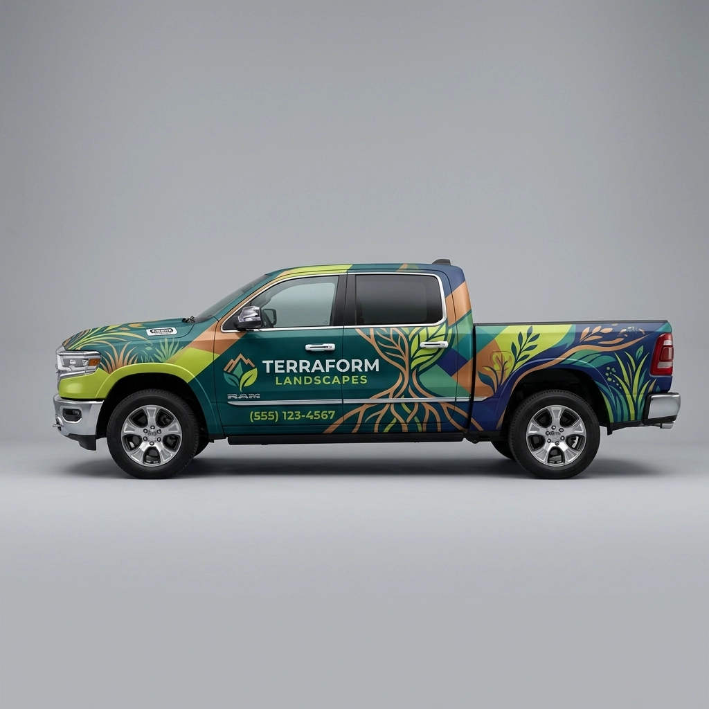 2020 Ram 1500 Big Horn wrap concept