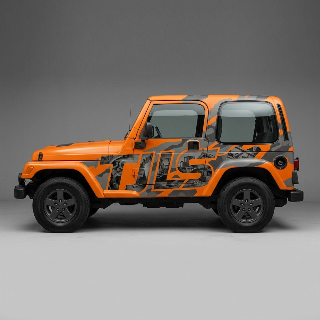 1997 Jeep Wrangler SE wrap concept