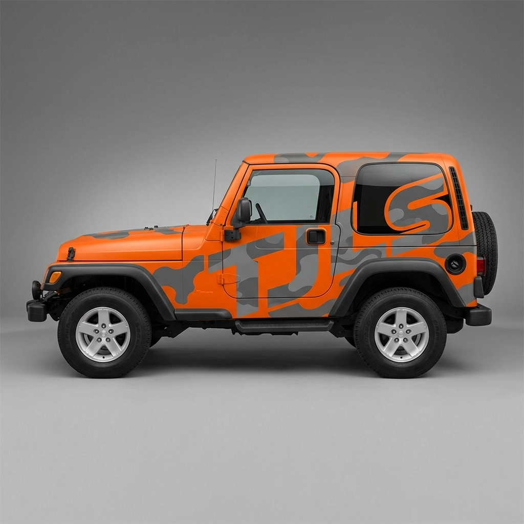 1997 Jeep Wrangler SE wrap concept