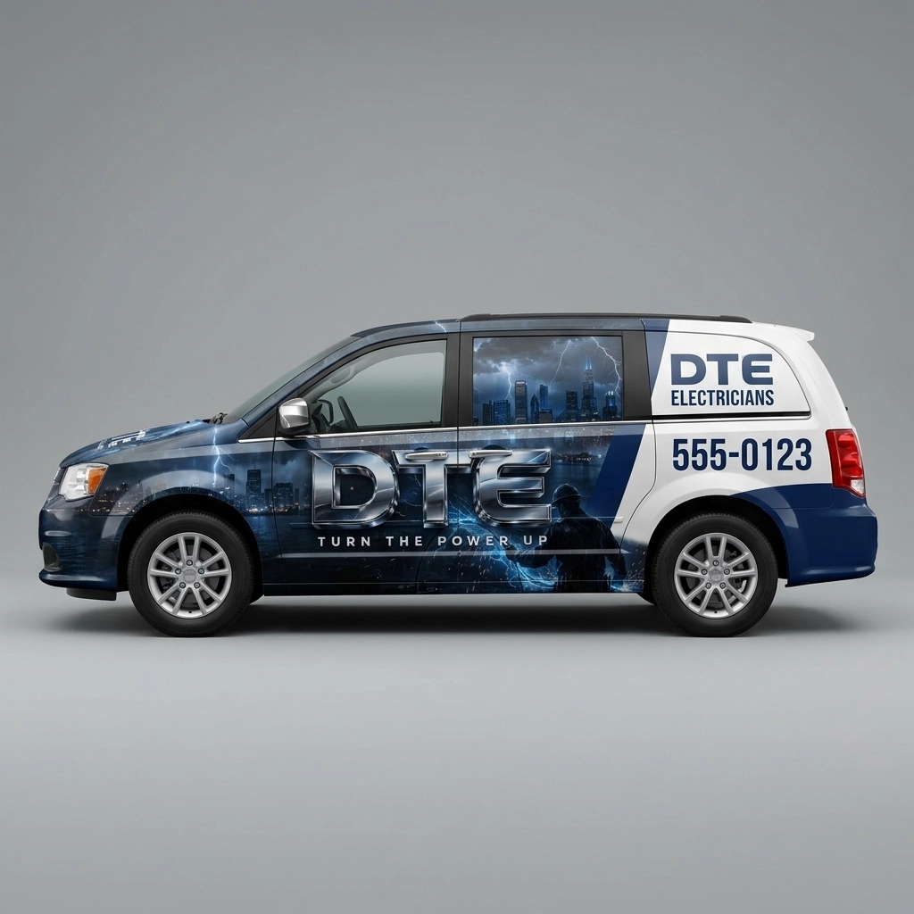 2017 Dodge Grand Caravan SE wrap concept