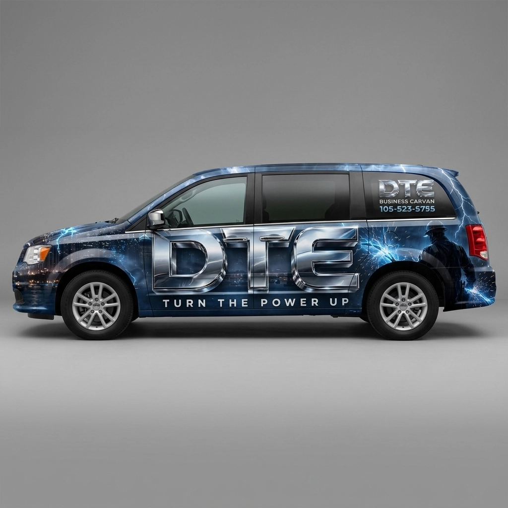 2017 Dodge Grand Caravan SE wrap concept