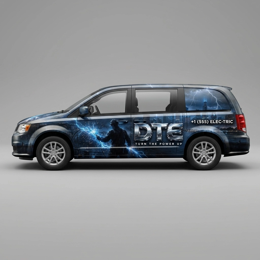 2017 Dodge Grand Caravan SE wrap concept