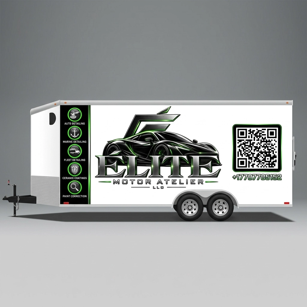 V-Nose Trailer wrap concept