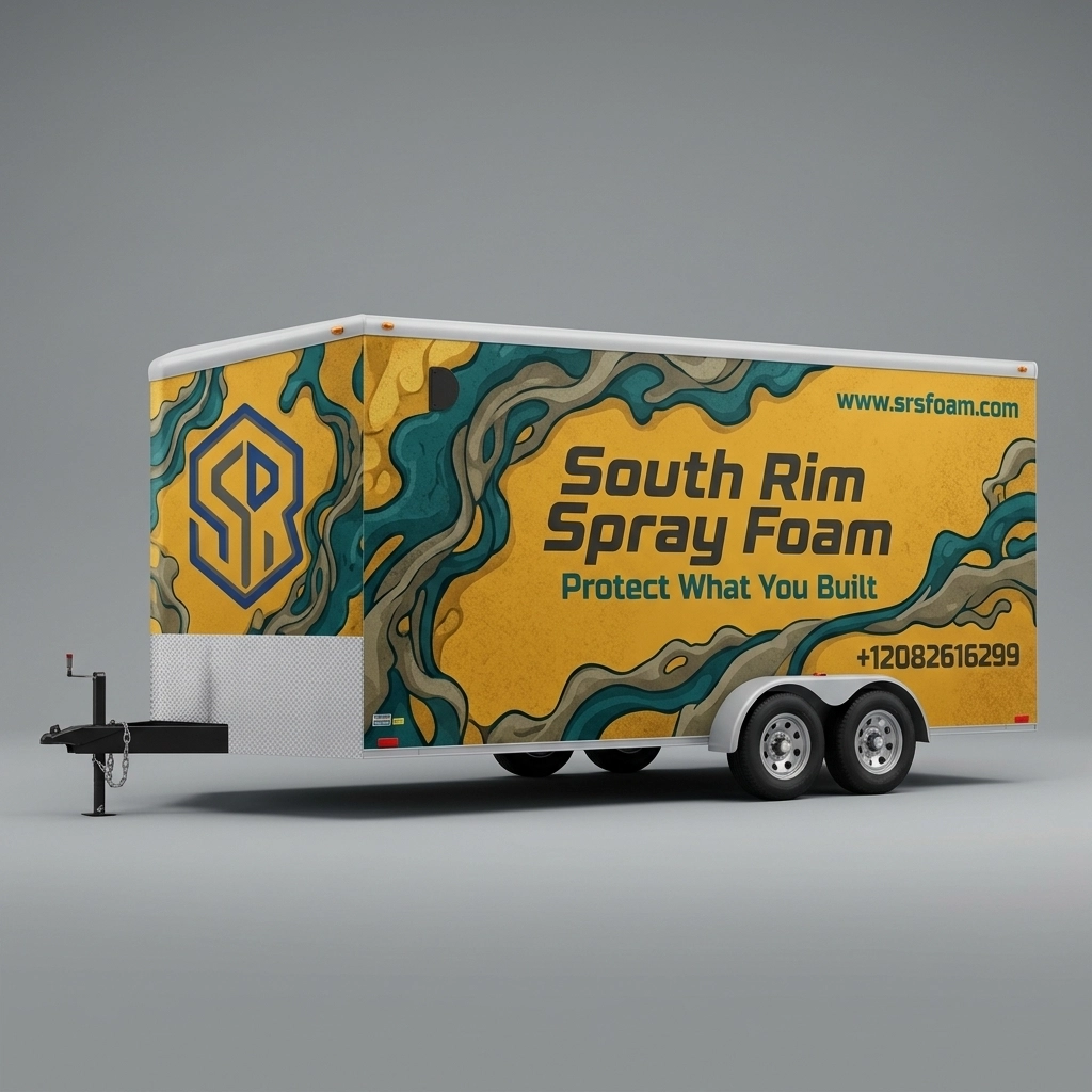 V-Nose Trailer wrap concept