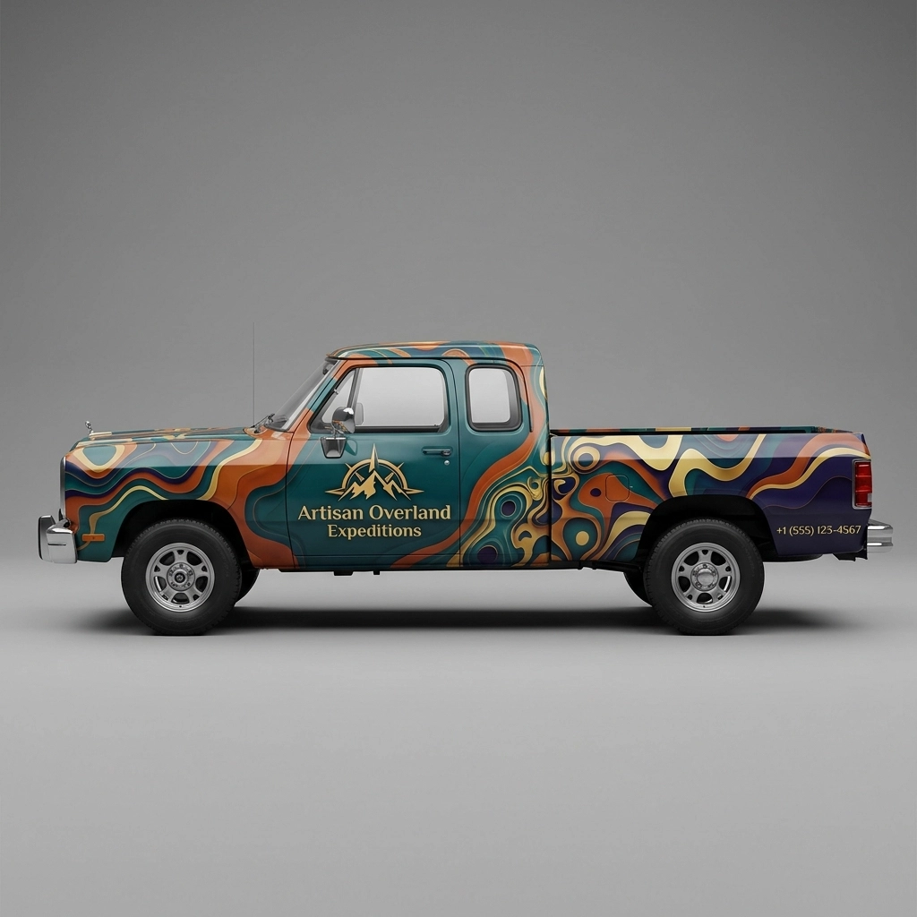 1993 Dodge W350 Pickup 4WD Base wrap concept
