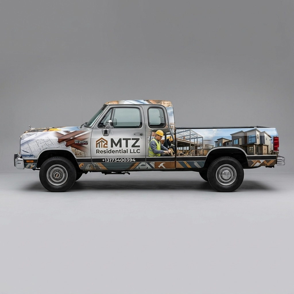 1992 Dodge W250 Pickup 4WD Base wrap concept