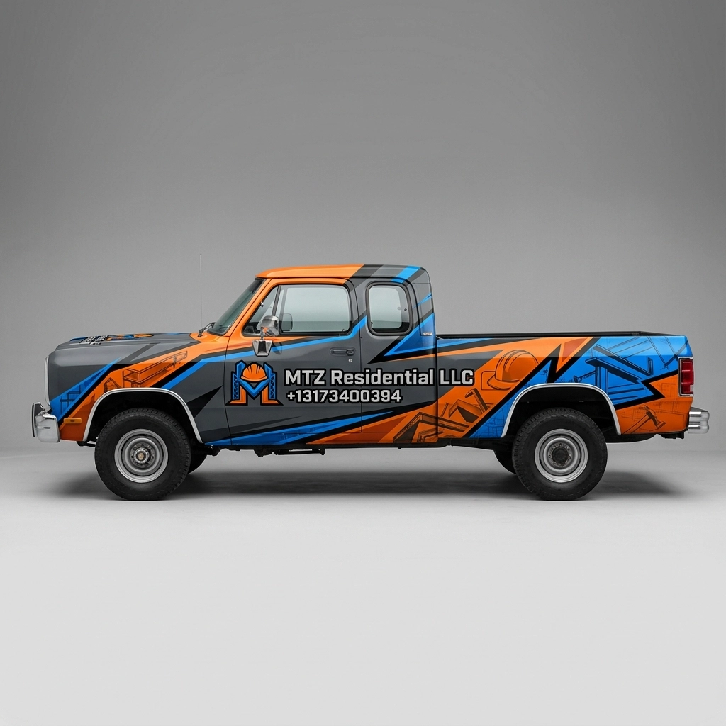 1992 Dodge W250 Pickup 4WD Base wrap concept