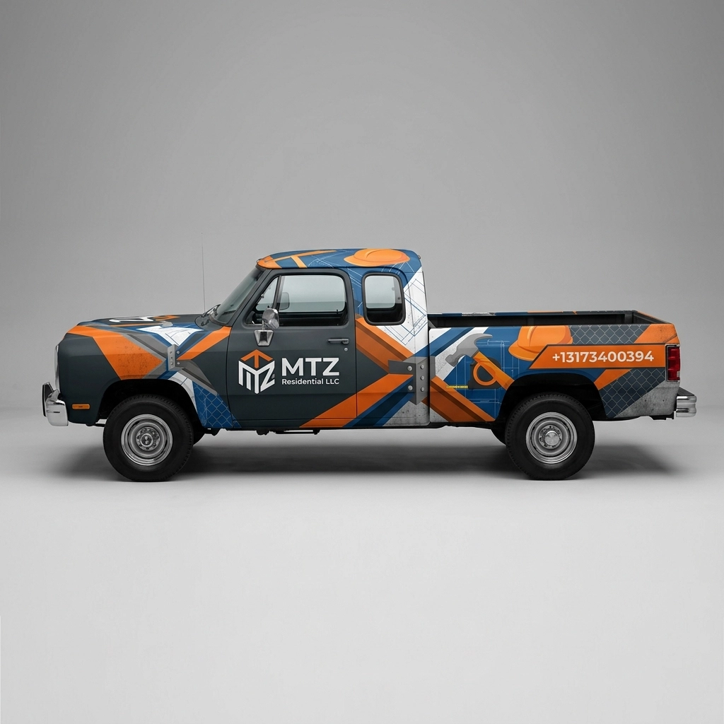 1992 Dodge W250 Pickup 4WD Base wrap concept
