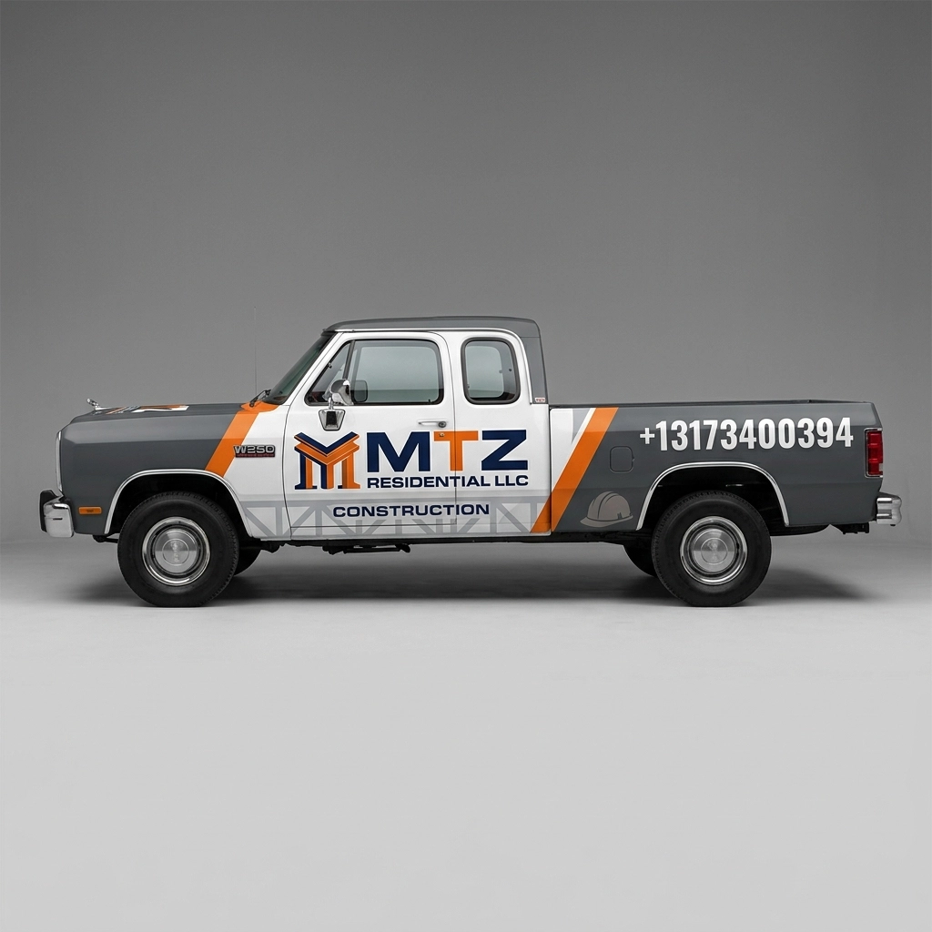 1992 Dodge W250 Pickup 4WD Base wrap concept