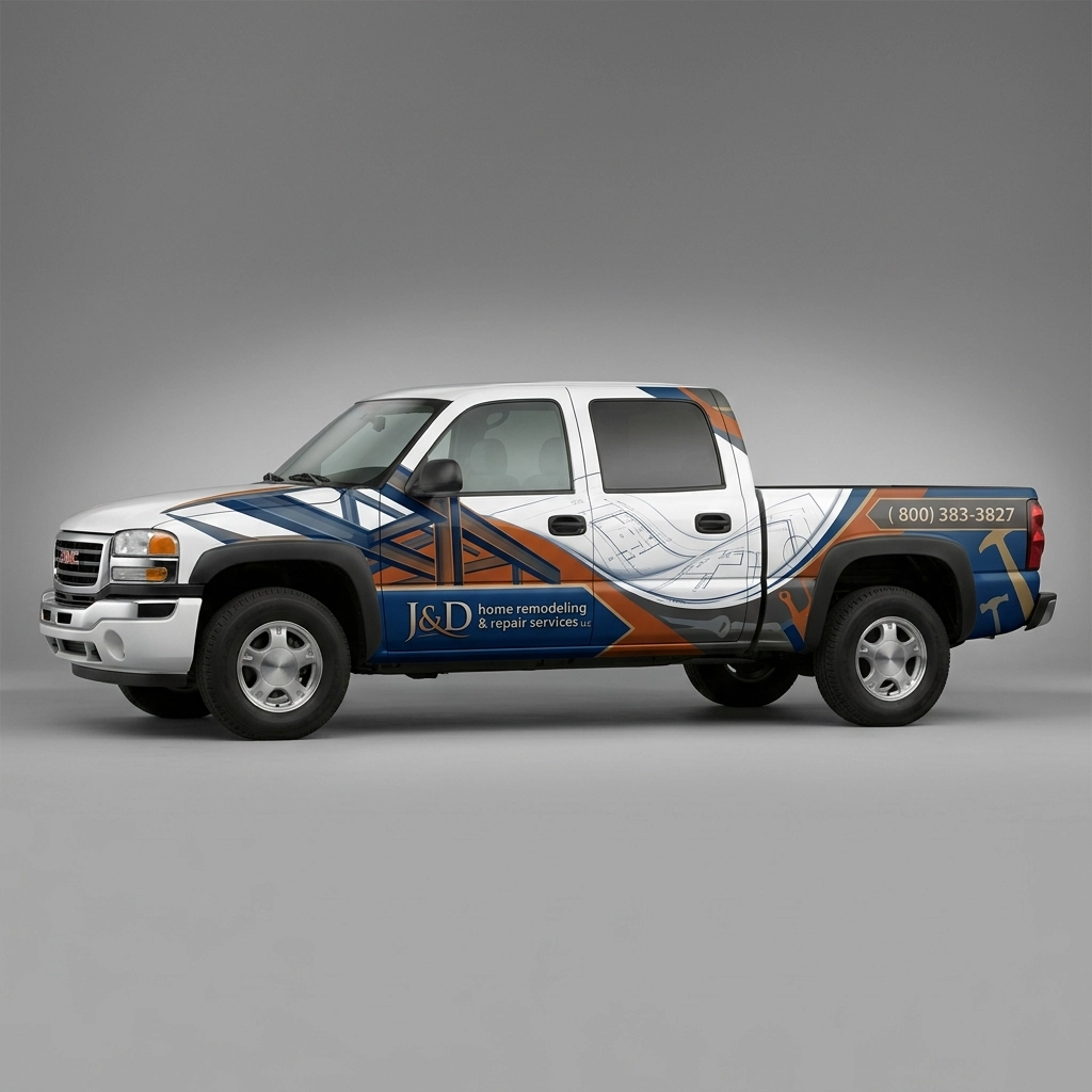 2005 GMC Sierra 1500 SLT wrap concept