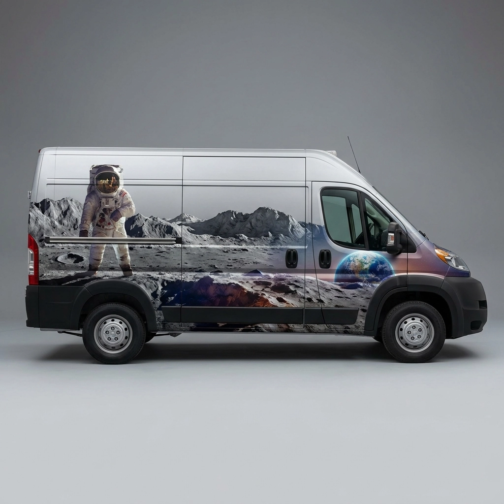 2024 Ram ProMaster 2500 SLT wrap concept