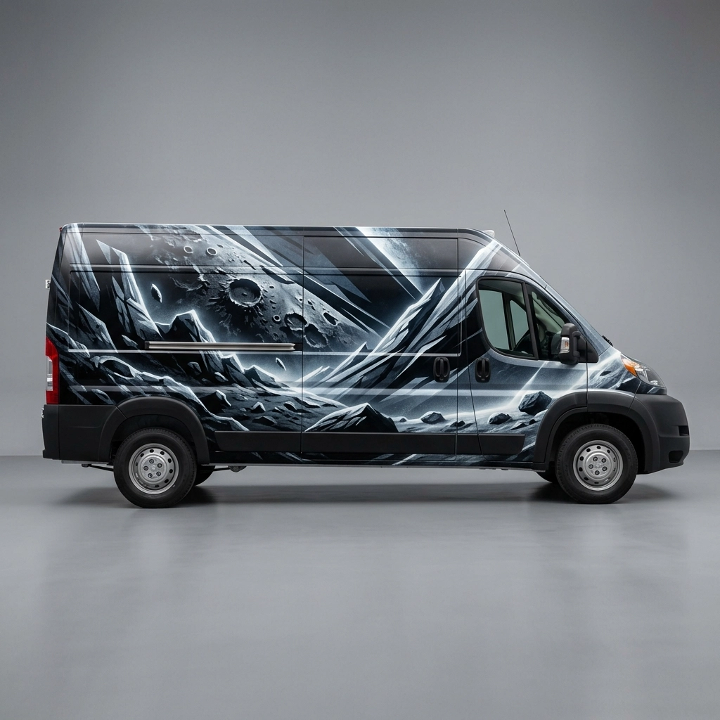 2024 Ram ProMaster 2500 SLT wrap concept