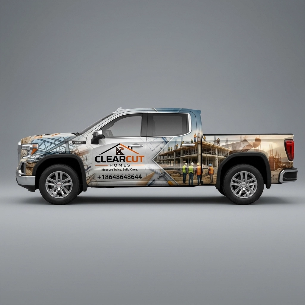 2021 GMC Sierra 1500 SLT wrap concept