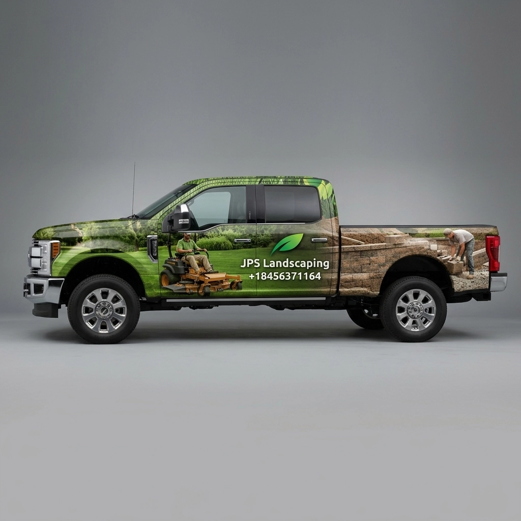 2017 Ford F-350 Super Duty Lariat wrap concept